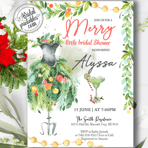 A Merry Little Christmas Party Invitation