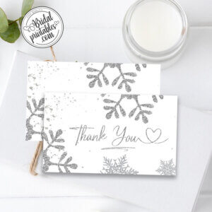 christmas wedding thank you cards