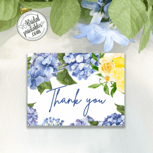 thank you bridal shower tags