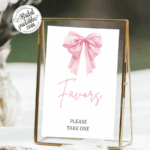 bridal shower wedding sign