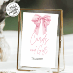 bridal shower wedding sign