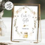 bridal shower wedding sign