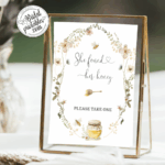 bridal shower wedding sign
